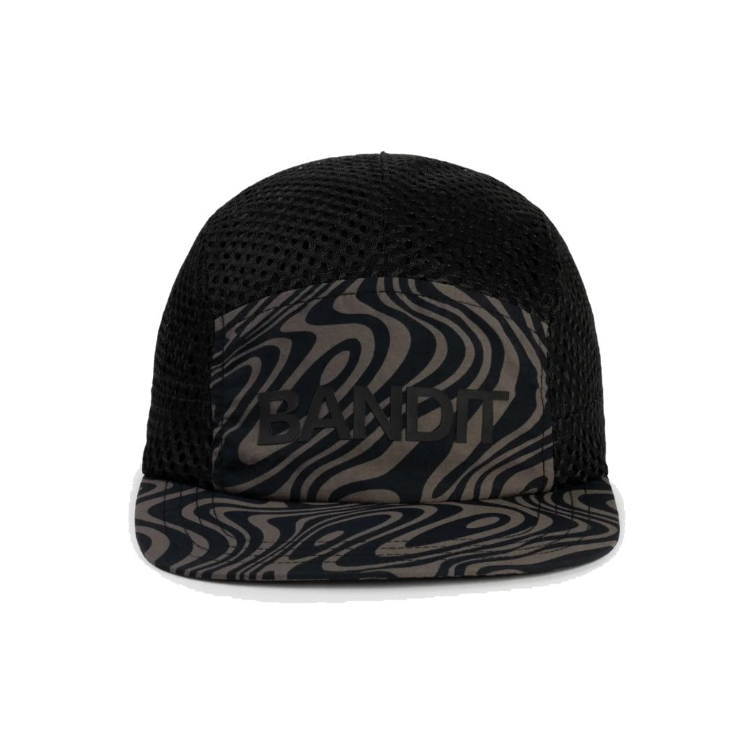 Bandit Mesh Run Hat Cocoa / Black – front