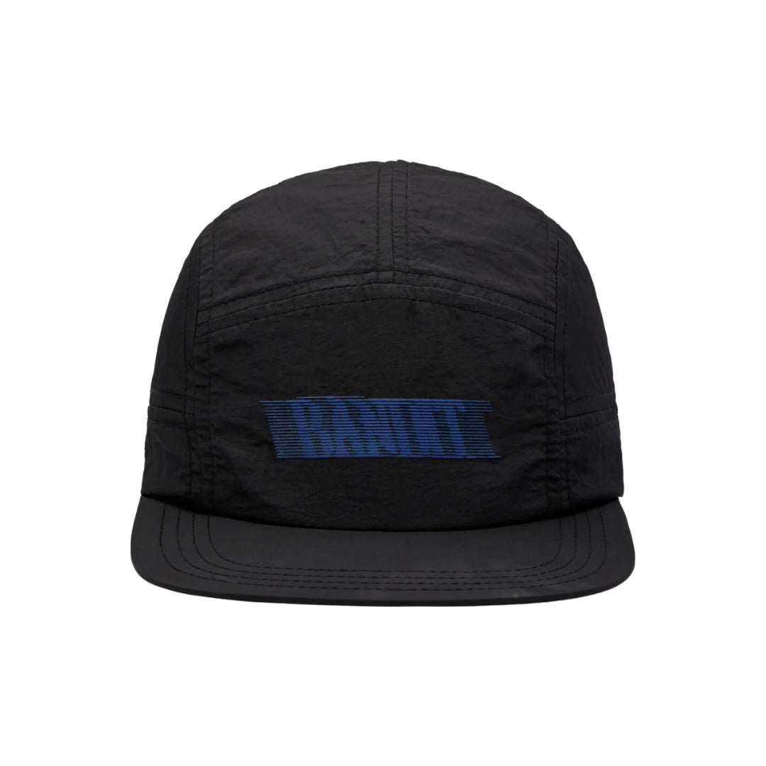 Bandit Nylon Run Hat Black / Bauhaus Blue – front