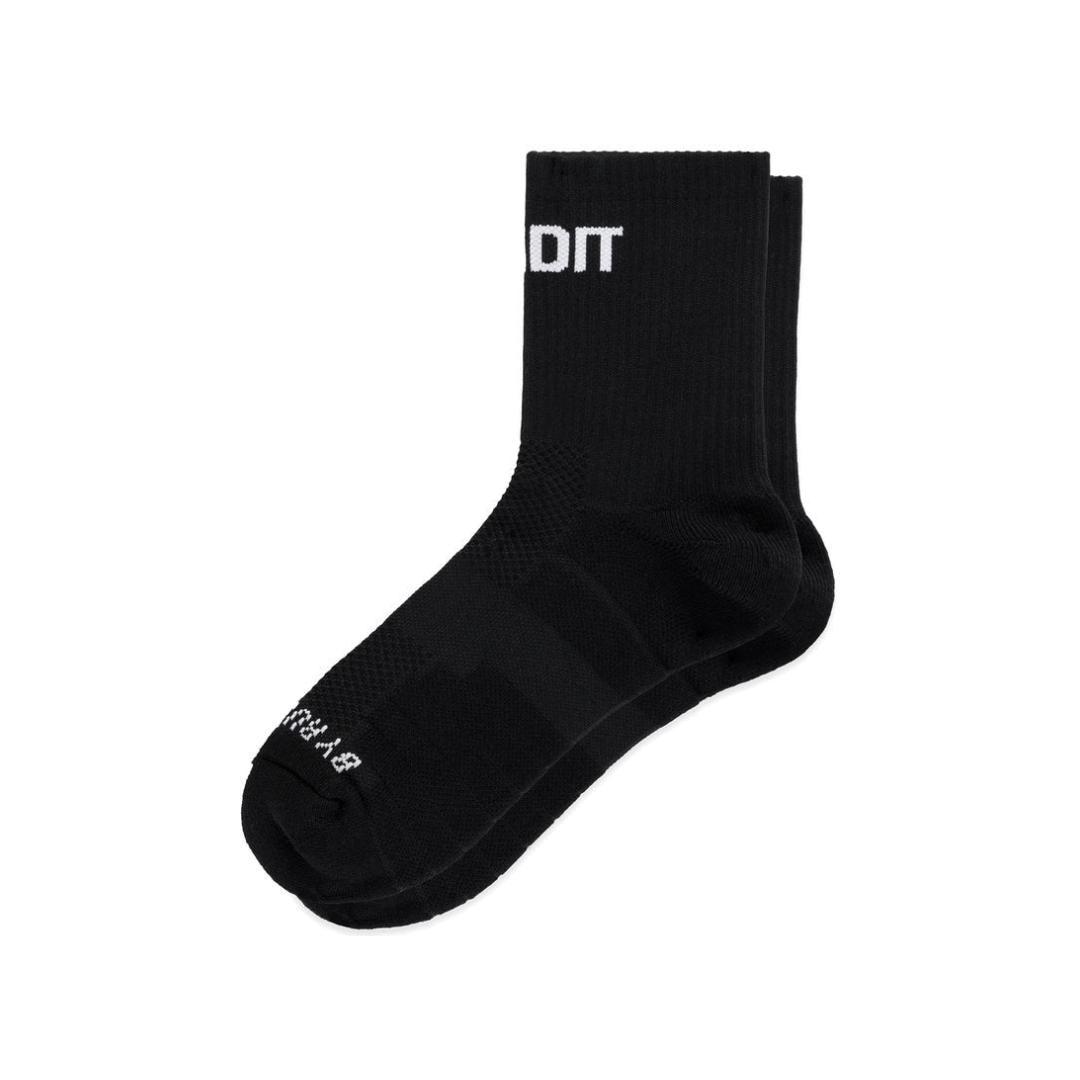 Bandit Cushion Run Socks Coolmax 2 Pack Black OG
