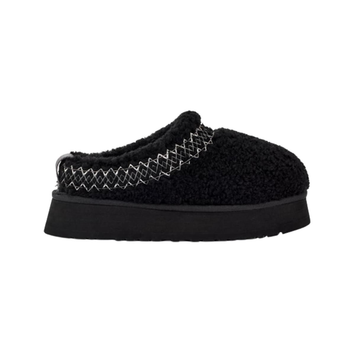 UGG Tazz Slipper Heritage Braid Black