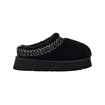 UGG Tazz Slipper Heritage Braid Black