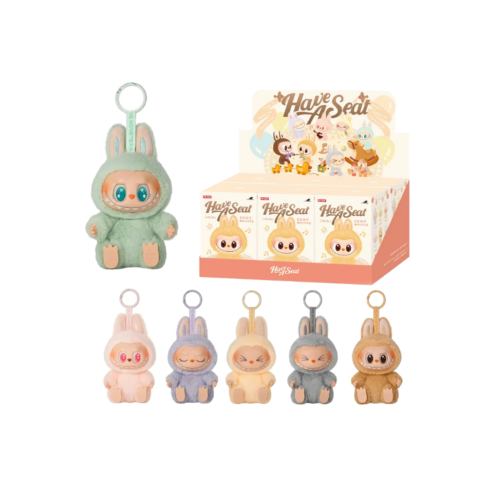Pop Mart Labubu The Monsters Have a Seat Vinyl Plush Sealed Case