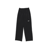 Optimistic Runners Wide Pants in Black with Reflective Details