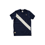 Tracksmith W Van Cortlandt Tee Navy / Ivory