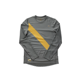 Tracksmith M Van Cortlandt Long Sleeve Sedona Sage / Honey Gold