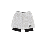 Saysky Camo Pace 2 in 1 Shorts 5" - Sand Camo