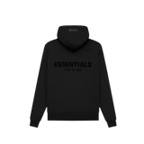 Essentials Pullover Chest Logo Hoodie Stretch Limo