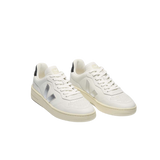 Veja V-90 Leather White Silver Black