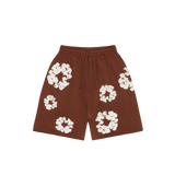 Denim Tears The Cotton Wreath Shorts Marrón
