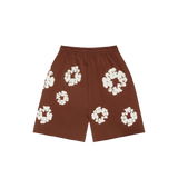 Denim Tears The Cotton Wreath Shorts Marrón