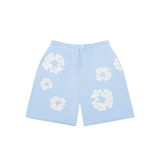 Denim Tears The Cotton Wreath Shorts Blue