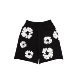Denim Tears The Cotton Wreath Shorts Black