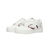 A Bathing Ape Bape Sta Low Shark Pack White