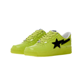 A Bathing Ape Bape Sta #2 Yellow Patent