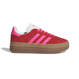Adidas Gazelle Bold Collegiate Red Lucid Pink
