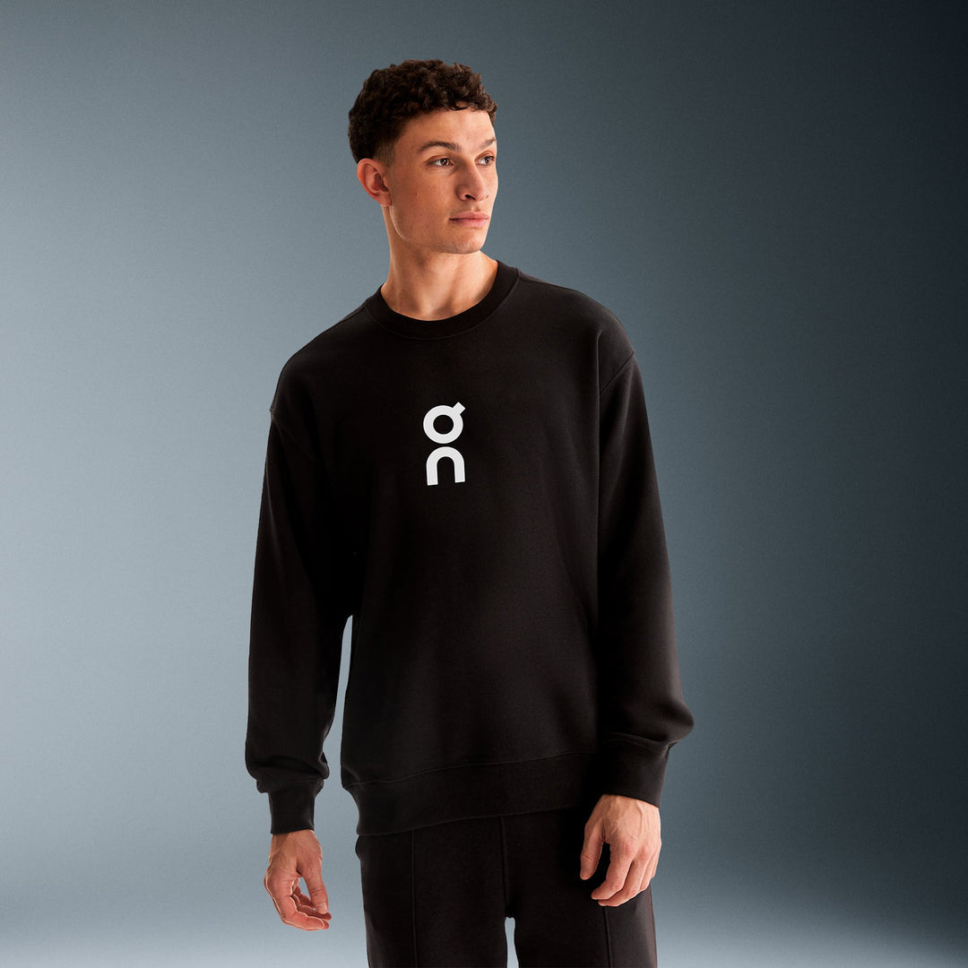 On Running Club Crew Men Black – image 1 | COLLECT Barcelona