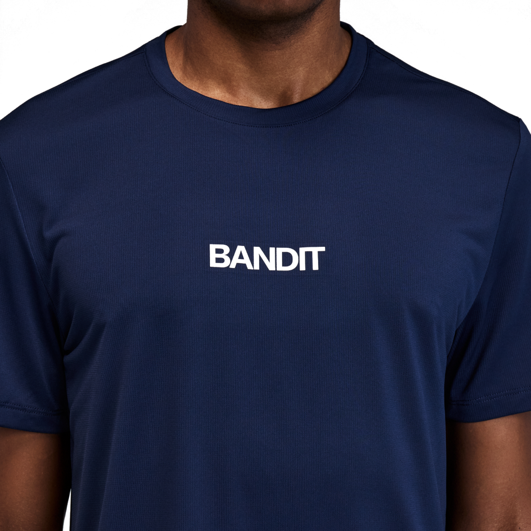 Bandit Men's Drift Training Tee NY Navy – view 3