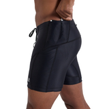 Bandit Men's Superbeam Quarter Tights Black – view 2