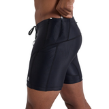 Bandit Men's Superbeam Quarter Tights Black – view 3
