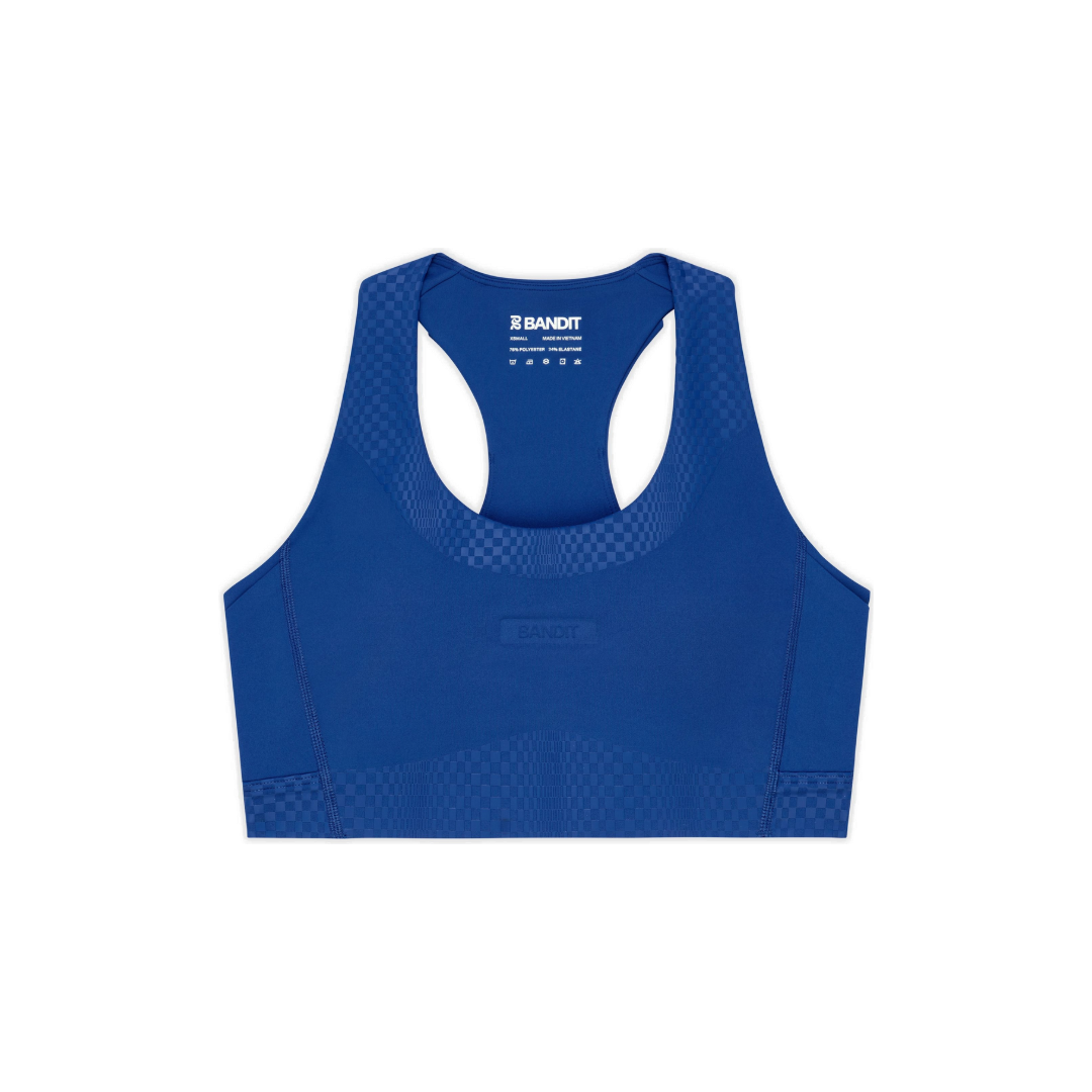 Bandit Women's Vanisher Threshold Run Bra Bauhaus Blue