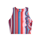 Bandit Women's Vanisher Race Crop Melted Stripe Gradient