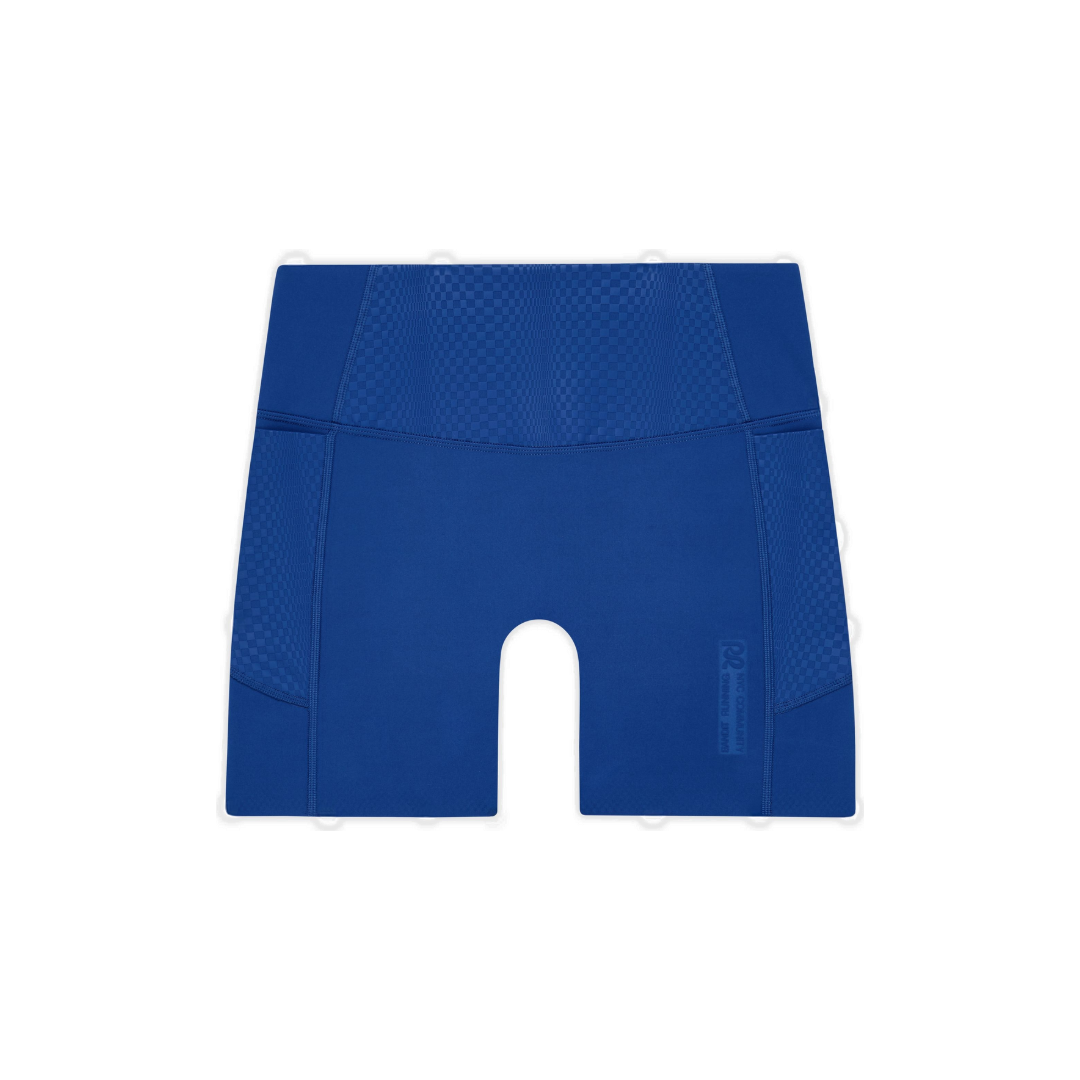 Bandit Women's Vanisher Threshold 5in Compression Shorts Bauhaus Blue