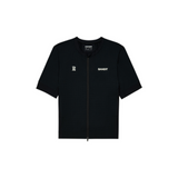 Bandit Men's GeoMesh 2-Way Zip Race Top Black