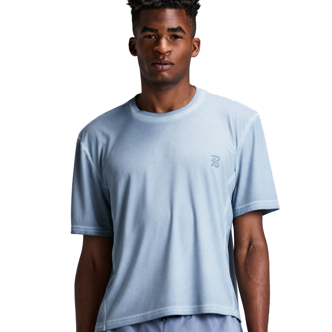 Bandit Men's FrioSoft Perforated Box Tee Pavilion Blue – view 3