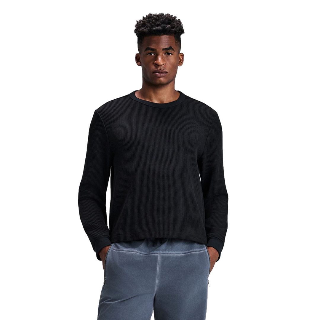 Bandit Men's Polartec Waffle Long Sleeve Black – view 2