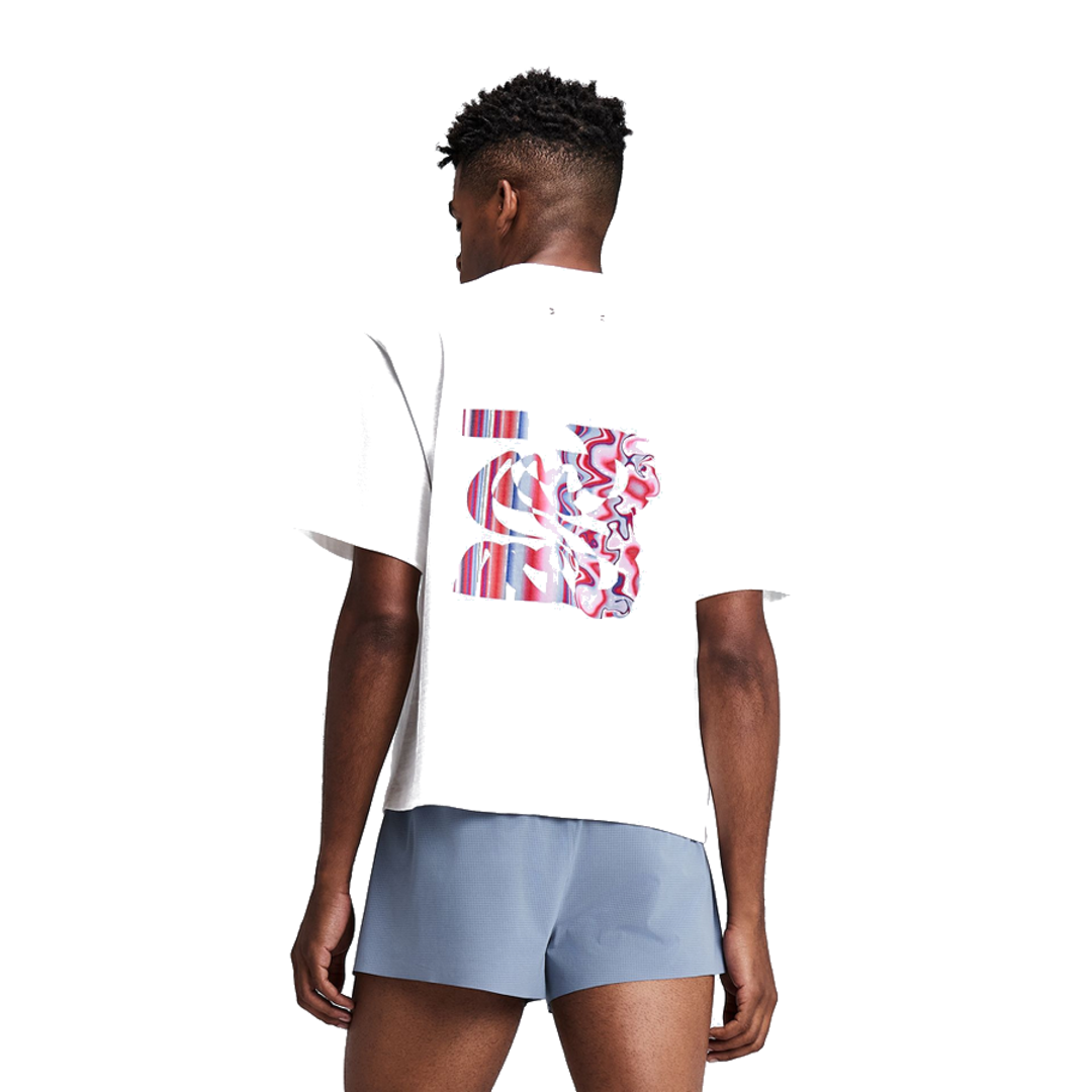 Bandit Unisex Heavyweight Cotton Box Tee White – view 2