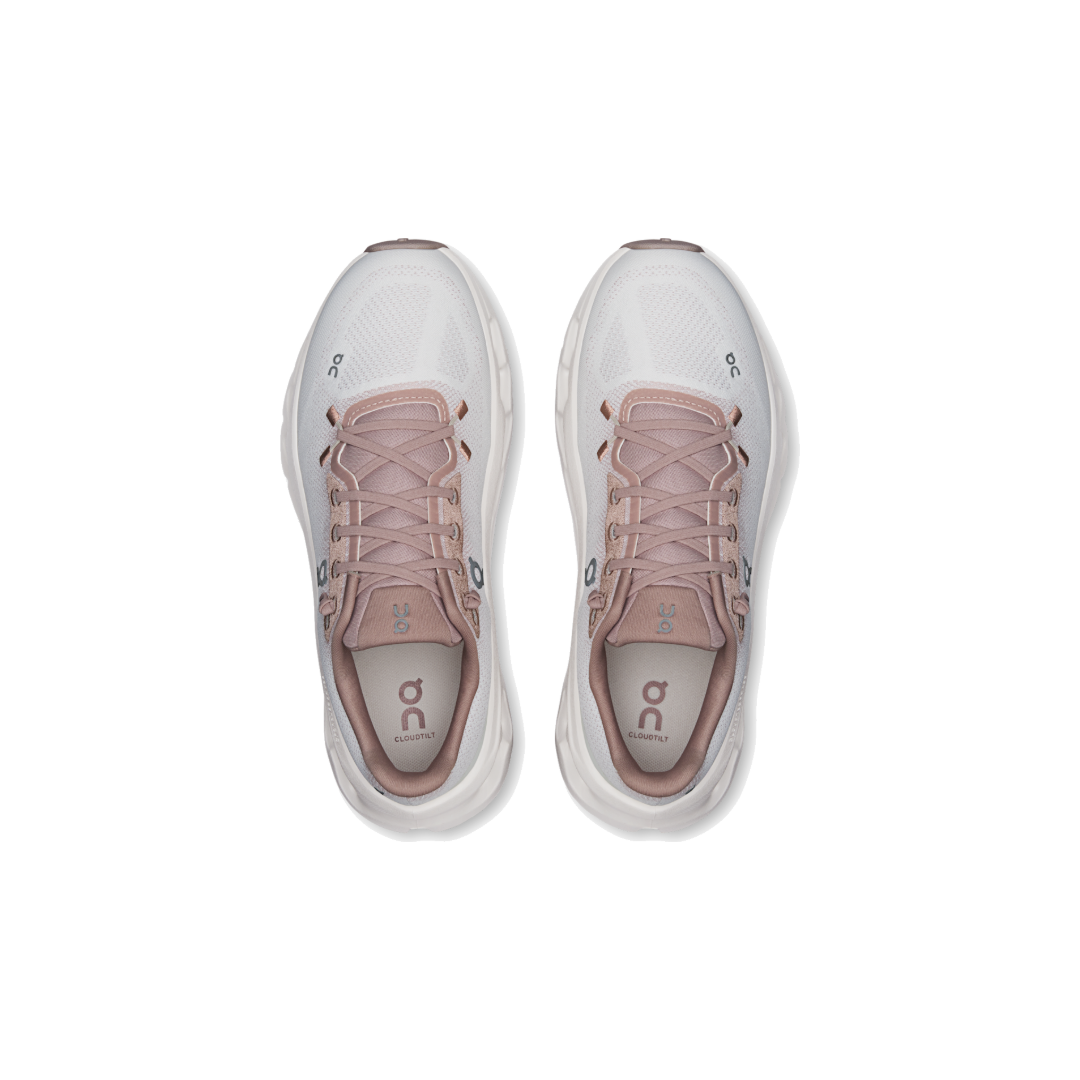 On Cloudtilt Women Biscuit / Ivory – top view