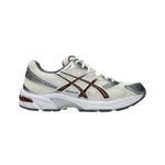 ASICS GEL-1130 Cream Reddish Brown – men's running shoes, cream and reddish brown colorway, GEL cushioning technology, breathable mesh upper, durable performance sneakers