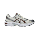 ASICS GEL-1130 Cream Reddish Brown – men's running shoes, cream and reddish brown colorway, GEL cushioning technology, breathable mesh upper, durable performance sneakers