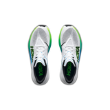 Hoka U Rocket X 3 Frost / Electric Lime carbon racing shoes – view 2