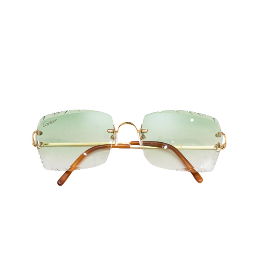 Cartier Glasses Limited Edition Green