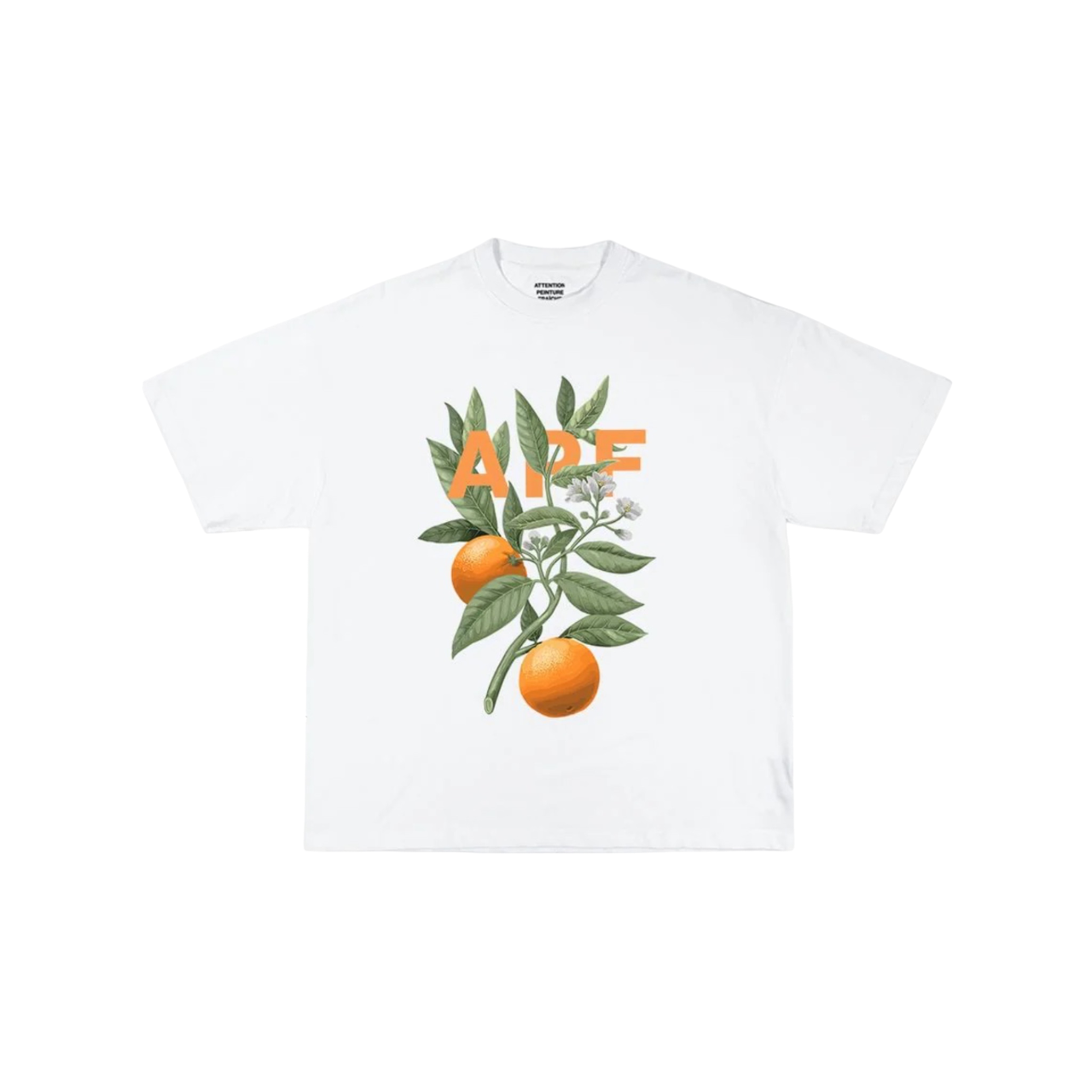 Attention Peinture Fraiche Oranges T-Shirt