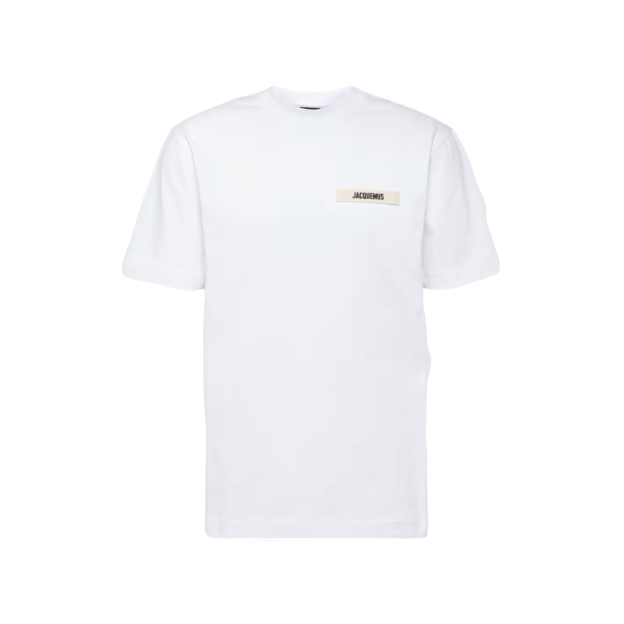 Jacquemus Le T-Shirt Gros Grain White