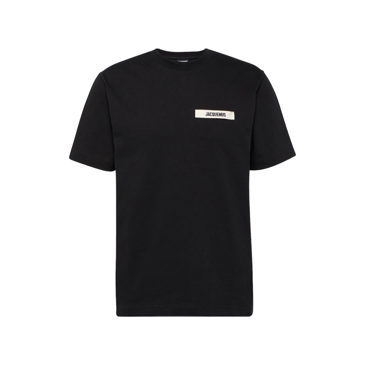 Jacquemus Le T-Shirt Gros Grain Black