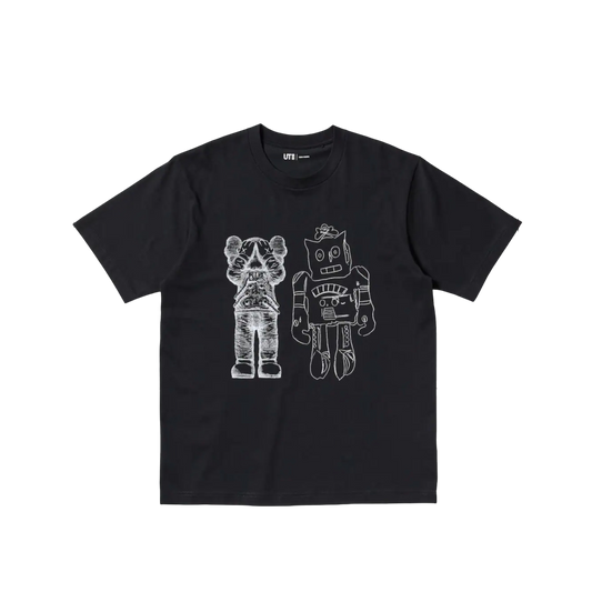 KAWS x Warhol UT Logo Tee (Black)