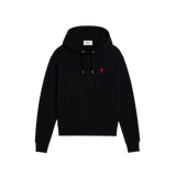 Ami Paris Ami De Coeur Small Logo Hoodie Black