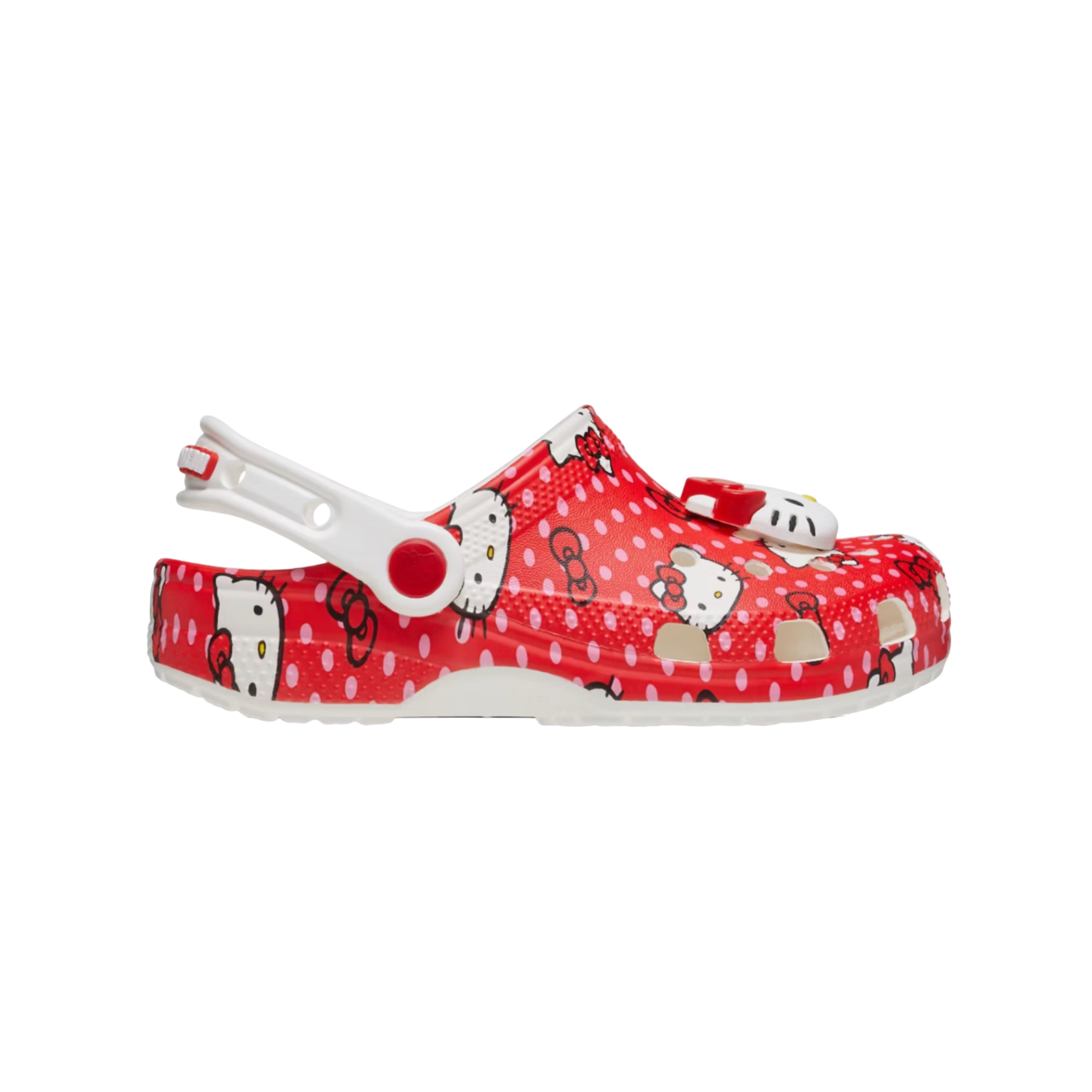 Crocs Classic Clog Hello Kitty Red Polka Dots