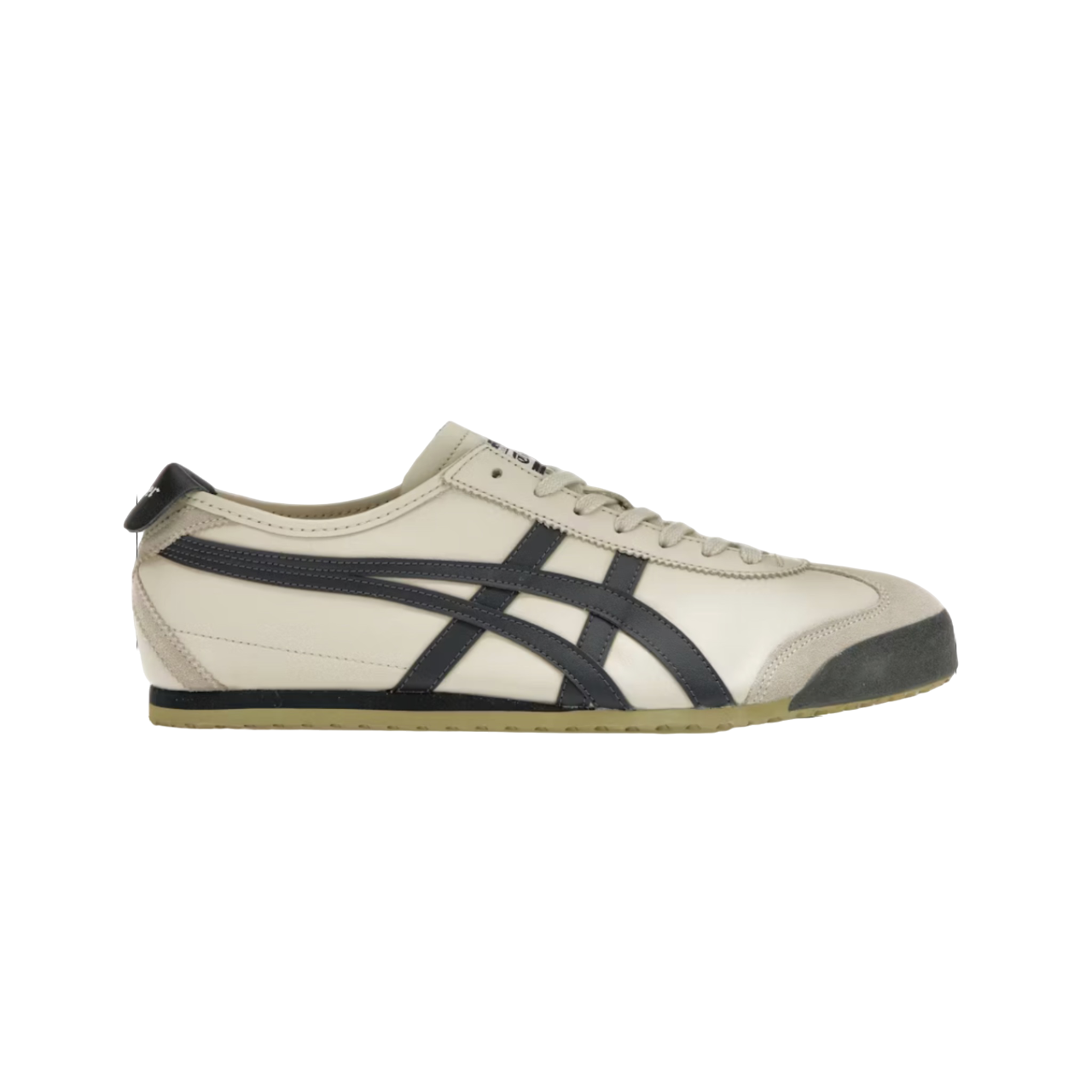 Onitsuka Tiger Mexico 66 Sneakers in Birch and Peacoat Blue