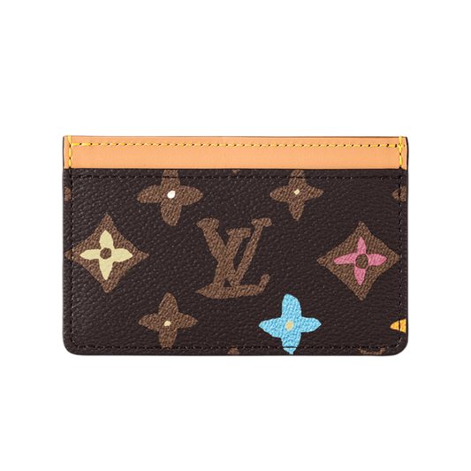 Card Holder Louis Vuitton by Tyler, the Creator Chocolate Craggy Monogram