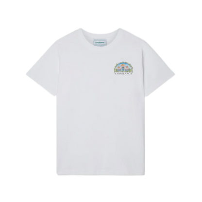 Casablanca Vue De Damas T-shirt White