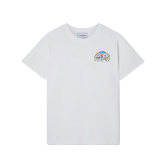 Casablanca Vue De Damas T-shirt White