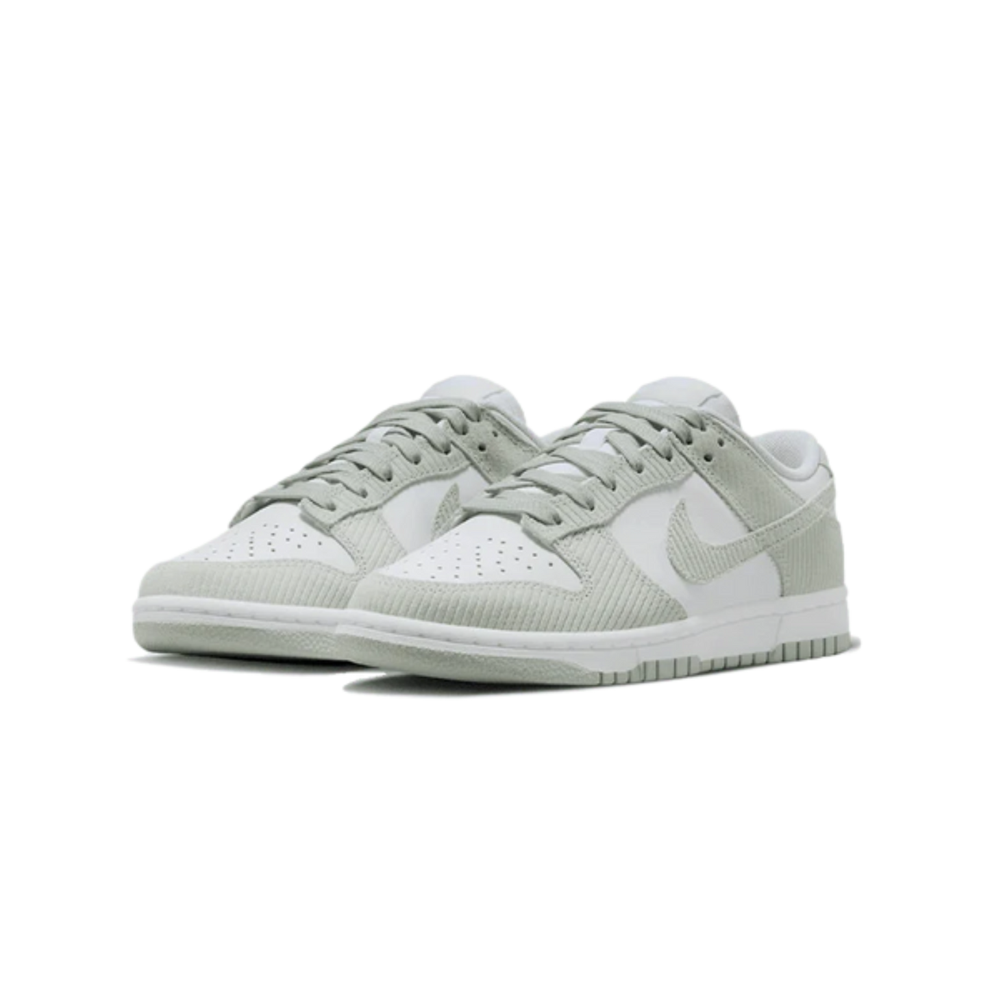 Nike Dunk Low Light Silver Corduroy