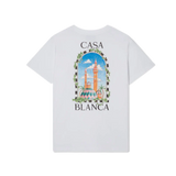 Casablanca Vue De Damas T-shirt White