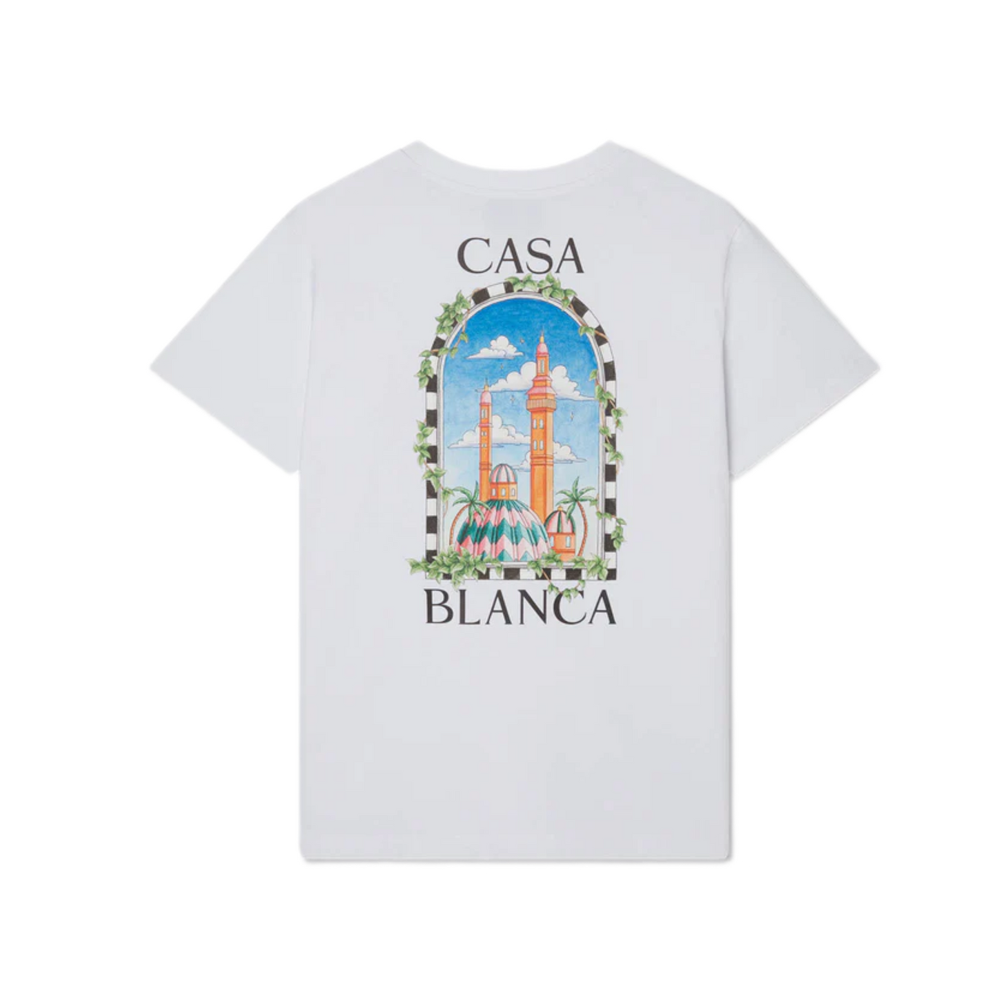 Casablanca Vue De Damas T-shirt White