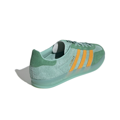 Adidas Gazelle Indoor Hazy Green Crew Yellow