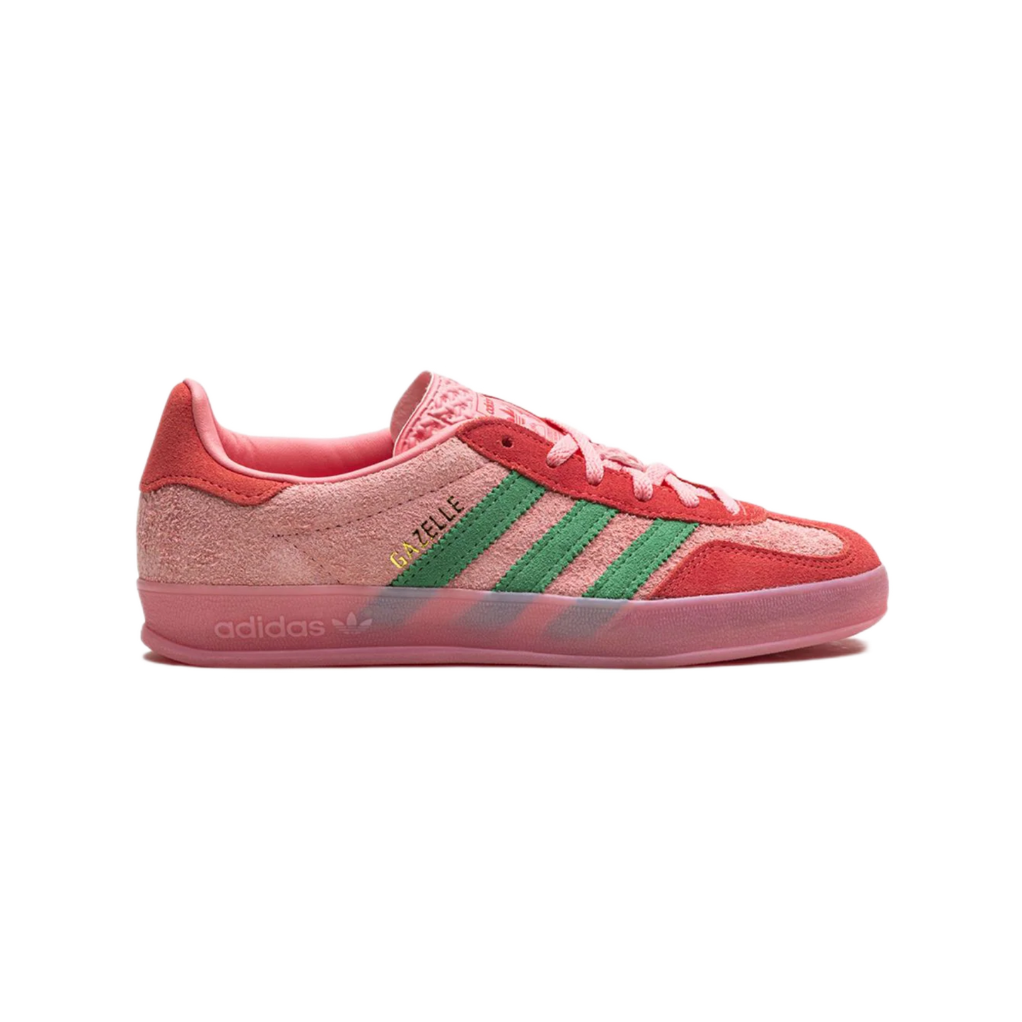 Adidas Gazelle Indoor Semi Pink Spark Preloved Scarlet